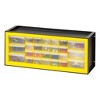 IRIS Drawer Parts Cabinet Black/Yellow - 3 of 4