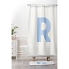 Deny Designs April Lane Art Block Monogram Memory Foam Bath Mat - 4 of 4