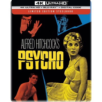 Psycho (SteelBook) (4K/UHD + Blu-ray + Digital)