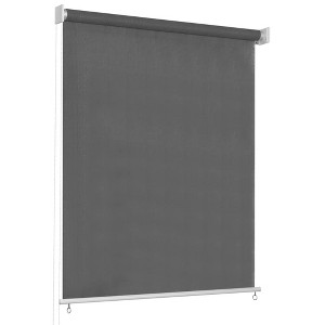 VidaXL Outdoor Roller Blind 23.6 in.x90.6 in. Anthracite - 1 of 4