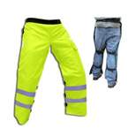 Forester Safety Green Apron Style Chainsaw Chaps