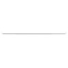 vidaXL Curtain Rails 2 Pcs White and Silver 35.4"-51.2" Aluminum - 4 of 4