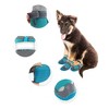 Unique Bargains Pet Footwear Dog Boots Lake Blue 4 Pcs - 3 of 4