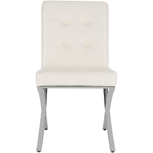 Walsh Tufted Side Chair - FOX6300 - Safavieh - 1 of 4