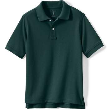 Lands' End School Uniform Kids Long Sleeve Mesh Polo Shirt - X-small ...
