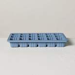 Patterned Silicone Ice Cube Tray Blue - Hearth & Hand™ with Magnolia