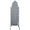 vidaXL Trellis Fence Solid Firwood 5.9'x3.3' Gray - 2 of 4