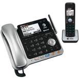 AT&T DECT 6.0 2-Line Connect to Cell Corded/Cordless Bluetooth Phone System with Digital Answering System & Caller ID