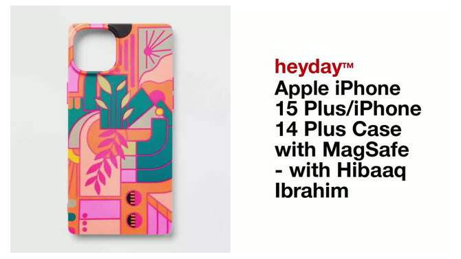 Apple iPhone 15 Plus/iPhone 14 Plus Case with MagSafe - heyday&#8482; with Hibaaq Ibrahim, 2 of 7, play video