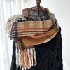 Anna-Kaci Plaid Pattern Soft Woven Winter Scarf with Cozy Texture 71×24.8 Inches - 2 of 4