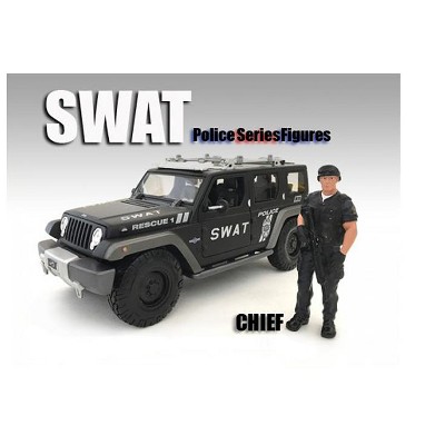 SWAT Team Chief Figure For 1:24 Scale Models by American Diorama