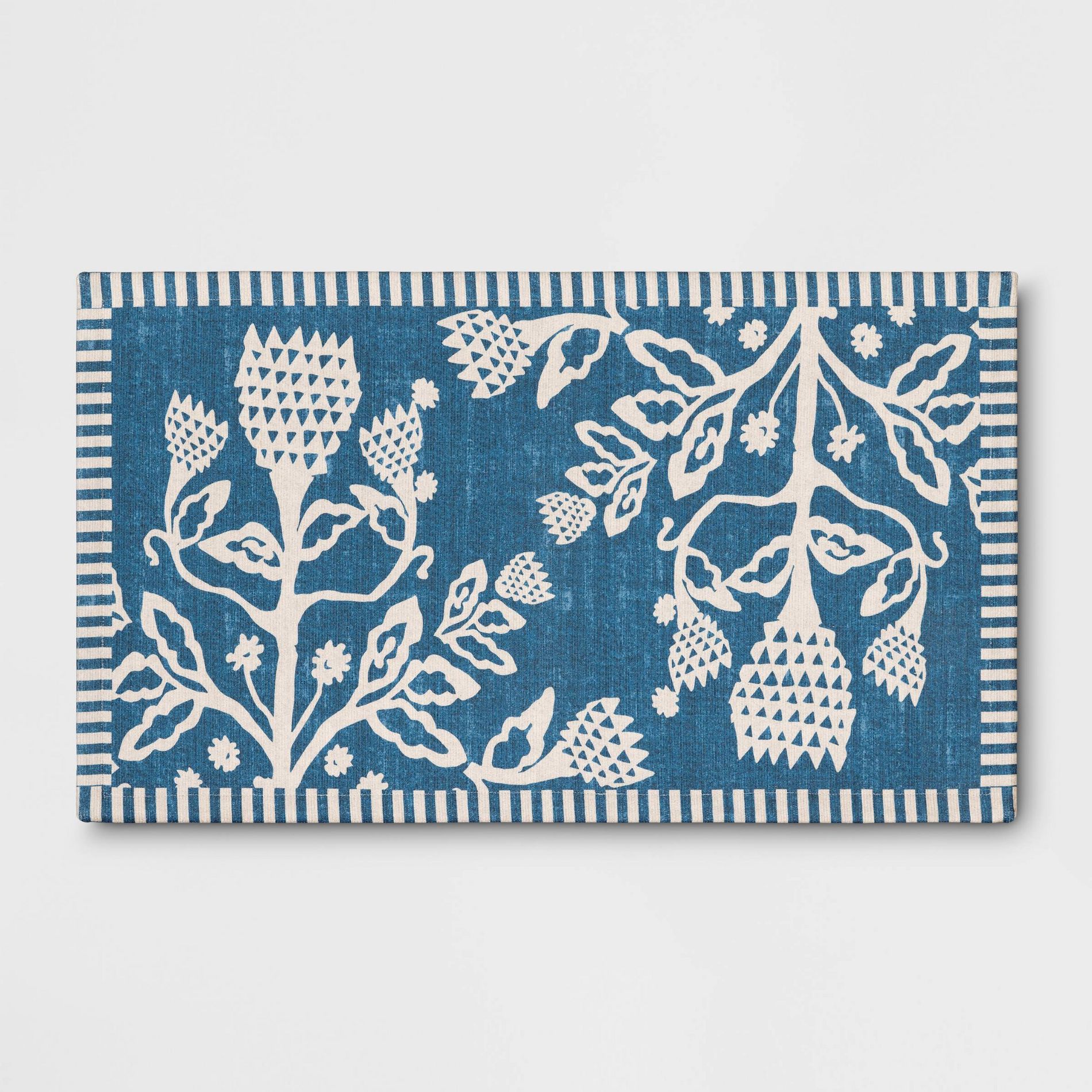 1'8"x2'10" Rug Blue Floral - Threshold™