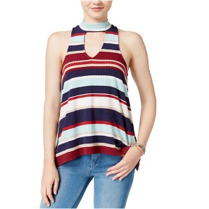 Almost Famous Womens Striped Hi-Lo Tank Top - 1 of 1