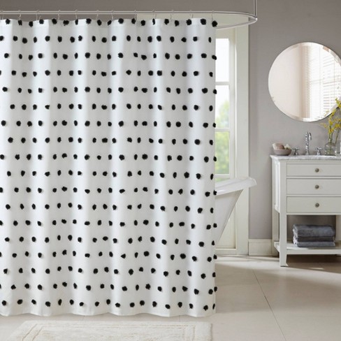 Ashley Shower Curtain Black