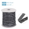 Unique Bargains Single Face Metallic Glitter Velvet Ribbon for DIY Crafts Gift Wrapping - 2 of 3