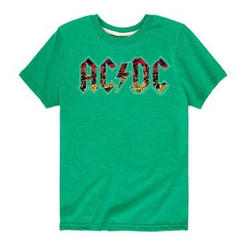 Kids' ACDC Poster Short Sleeve Graphic T-Shirt - Vibrant Green