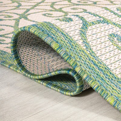 Handmade Geometric Gray Synthetic 4'x6' Easy-Care Area Rug