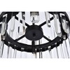 Elegant Lighting Serena 8 - Light Pendant in  Black - 3 of 4