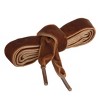 Elerevyo Sneakers Boots Flat Velvet Wide Ribbon Strings Shoelaces 0.6 Inches 1 Pair - 3 of 4