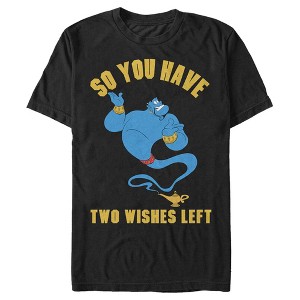 Men's Aladdin Genie Two Wishes Left T-Shirt - 1 of 3