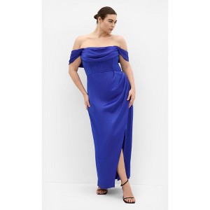 2 birds bridesmaid dresses Two Classic Gown colour-blue A-line Cute Ivory Lace Size:6x