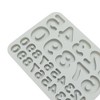 Unique Bargains Candy Making Moulds 30-Cavity Number 0-9 Candy Mould Set Hand Wash 7.91"x6.1"x0.43" 1 Pc - 4 of 4