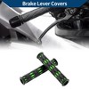 Unique Bargains 1/2" 12mm Universal Brake Lever Cover Non Slip Rubber for Motorcycle Scooter Bicycle Bike 1 Pair - 2 of 4