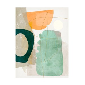 Trademark Fine Art - Ana Rut Bre Nature Friendly Terracotta 2 Aquarelle Kopie Canvas Art - 1 of 4