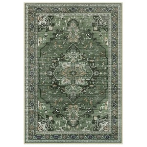 Abynow Medallion Faded Persian Indoor Area Rug - 1 of 4