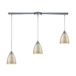 Elk Home Merida 3 - Light Chandelier in  Polished Chrome - 1 of 2