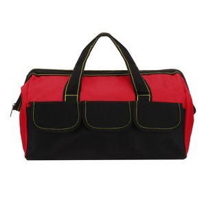 Unique Bargains Oxford Cloth Multi-Purpose Adjustable Strap Organizing Wide Mouth Maintenance Tool Tote - 1 of 4