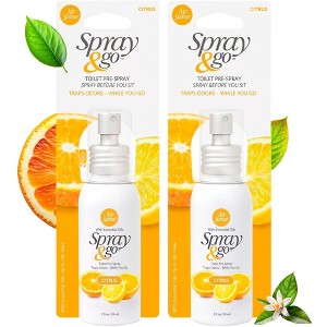 Air Scense Spray & Go Toilet Pre-Spray Citrus 2PK - 1 of 4