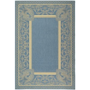 Courtyard CY2965 UV & Stain Resistant Non-Shedding Power Loomed Indoor/Outdoor Rugs - Safavieh - 1 of 4