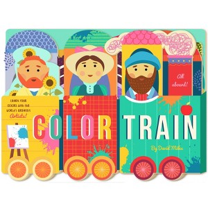 Color Train - by  David W Miles (Board Book) - 1 of 1