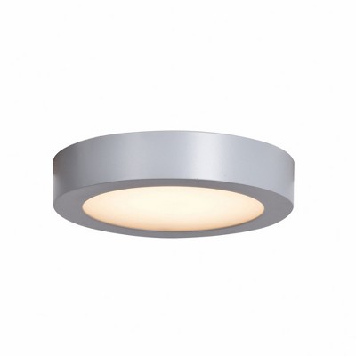 Access Lighting Strike 2.0 1 - Light Flush Mount in  Silver