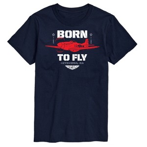 Men's - Top Gun: Maverick - Born To Fly Short Sleeve Graphic T-Shirt - 1 of 4