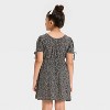 Girls' Short Sleeve Woven Dress - Cat & Jack™ - 2 of 3