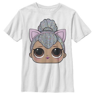 Boy's L.O.L Surprise Kitty Queen Cat Ears T-Shirt