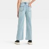 Girls' High-Rise Baggy Jeans - art class™ - image 2 of 4