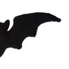 C&F Home 10" x 22" Black Bat Shaped Polyester Accent Halloween Accent Pillow - 3 of 3