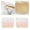 Unique Bargains Women's Portable Makeup Bag Pink Blue Yellow 1 Pc - 3 of 3