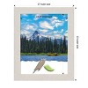 Amanti Art Rustic Plank White Picture Frame - 4 of 4