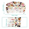 Unique Bargains Anti-Static Pocket Size Wide Tooth for Thick Curly Hair Detangling Comb 1 Pc - 4 of 4