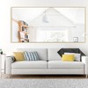 Dovelina Modern Metal Frame Rectangle Decorative Wall Mirror - 2 of 4