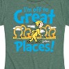 Women's - Dr. Seuss - I'm Off To Great Places Short Sleeve Graphic T-Shirt - 2 of 4