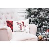 C&F Home 20" x 13" Snowman Embroidered Christmas Throw Pillow - image 4 of 4