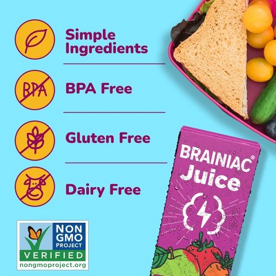 Brainiac Kids Super Fruit Punch Juice Drink 8 pk/6.75 fl oz Boxes