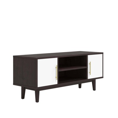 Daxton TV Stand for TVs up to 50" Cappuccino/White - Modway