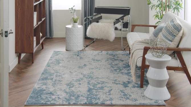 Nourison Rustic Textures Tranquil Abstract Indoor Area Rug, 2 of 10, play video