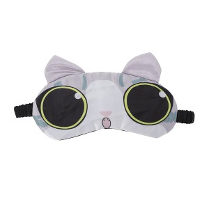 Unique Bargains Portable Elastic Strap Eye Mask Purple 1 Pc - 1 of 3